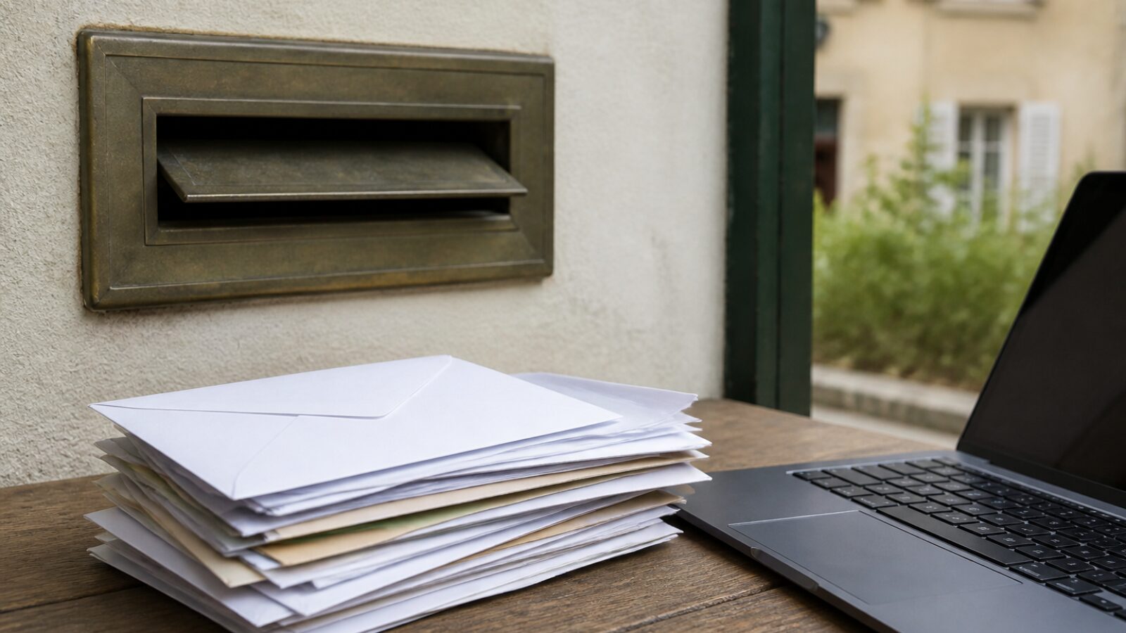 Courrier de la société reçu à l'adresse de l'agent Du courrier reçu à l'adresse de l'agent enregistré d'une LLC